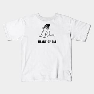 Heart of Cat Kids T-Shirt